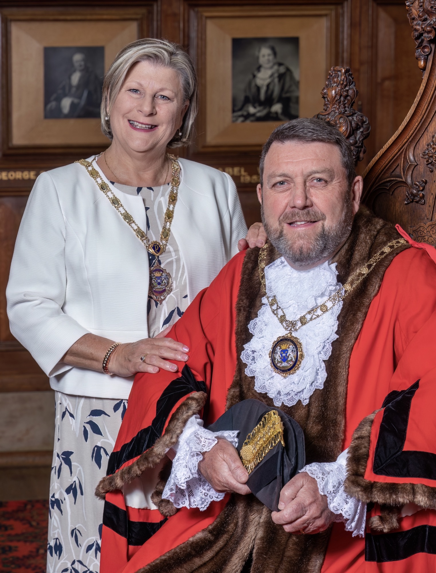 The Right Worshipful the Mayor of the City of Peterborough, Councillor Chris Harper